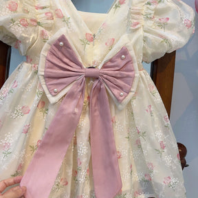 Vestido Infantil Feminino Giulia | 2-7 Anos